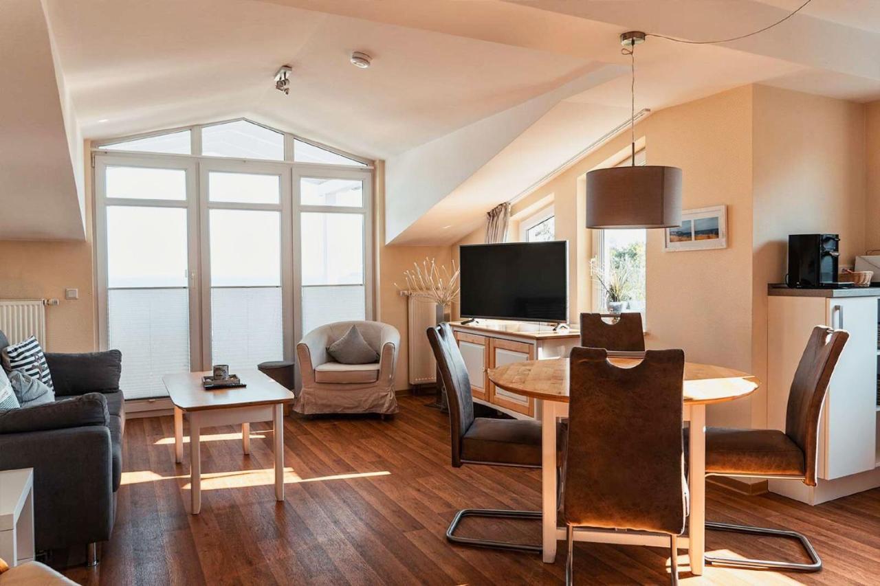 Meeresblick Residenzen FeWo 29 deluxe, inklusive Sauna und Schwimmbadnutzung im AHOI Sellin Goehren  Exterior foto