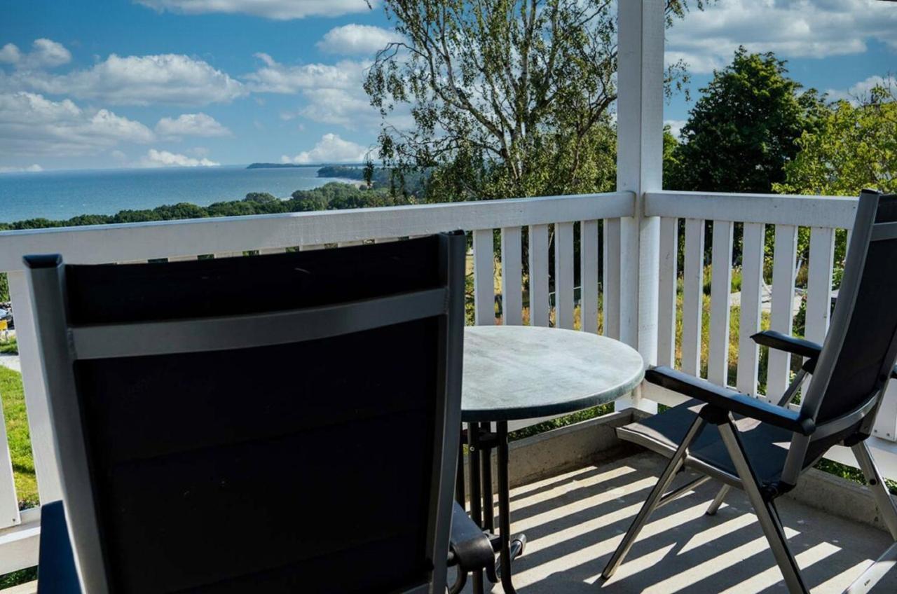 Meeresblick Residenzen FeWo 29 deluxe, inklusive Sauna und Schwimmbadnutzung im AHOI Sellin Goehren  Exterior foto
